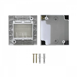 KALOP c/Tapa 2-Modulos Caja Gris IP55 2-Puestos Sigma KL42213