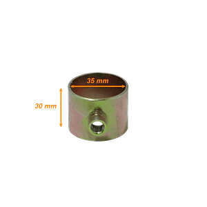 Base para tubo de 32mm req/MAST-PL Fijacion Mastil Telescopico