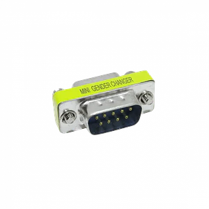 Conector Serial Macho-Hembra DB9 sin Cable DE-09/HM