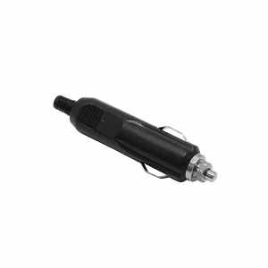 Conector Macho Vehicular MACHO-AUTO 5A con Fusible, para Encendedor de Auto, Color Negro