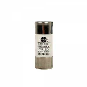 100A 22x58mm 380V 100KA Fusible Cilindrico 58mm-Largo 22mm-Diametro