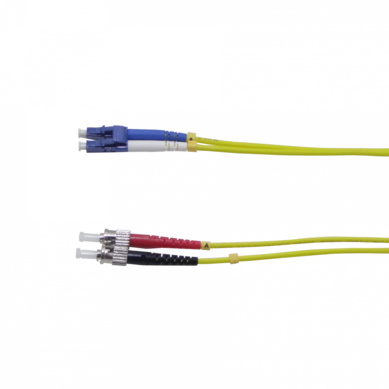 10mt LC-ST/UPC MonoModo SM Duplex Jumper Cable Fibra 9/125um 3mm LSZH 1