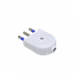 Enchufe Macho Volante Blanco con-Tierra SL1003 KC44560 KALOP 2P+T 16A  - Miniatura 1