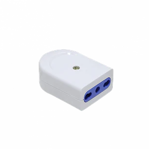 Enchufe Hembra Volante 2P+T Blanco con-Tierra KC44565 KALOP 10A/16A 