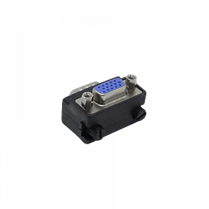 Conector Angular VGA Macho-Hembra sin Cable HDB15/HM Vertical-A