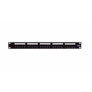Patch Panel PP325 CAT3 25 Puertos RJ11 6P4C 1U para Telefonía