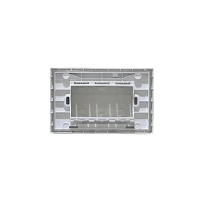 KALOP Tapa Exterior Porta 3-Modulos Gris IP55 3-Puestos Sigma KL42403