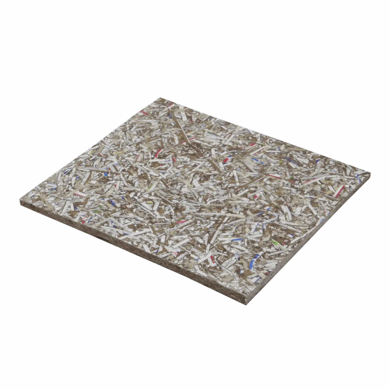 Plancha Tetrapack Reciclado 110x220cm 2,42m2 IBAPLAC 8mm-9mm 1,1x2,2m  1