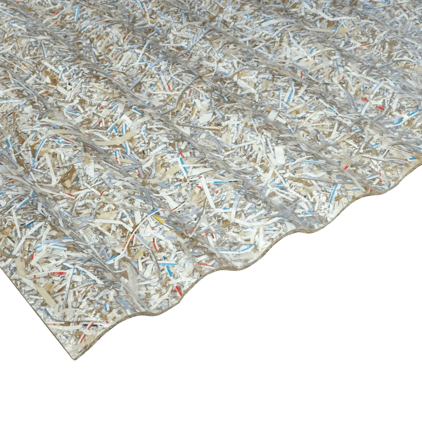 Ondulado 4mm-6mm 1x2,2m Tetrapack Reciclado 100x220cm 2,2m2 IBAPLAC  1