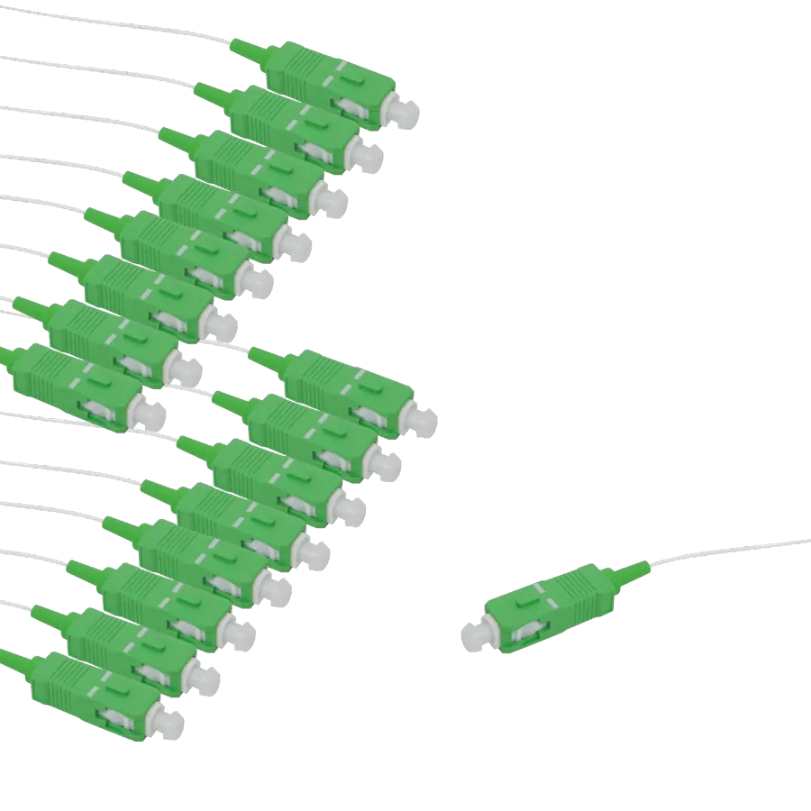 Divisor GPON 1x16 SC/APC, 3m (150cm+150cm), Rango 1260-1650nm, Exterior, Ubiquiti UF-SPLITTER-16 1