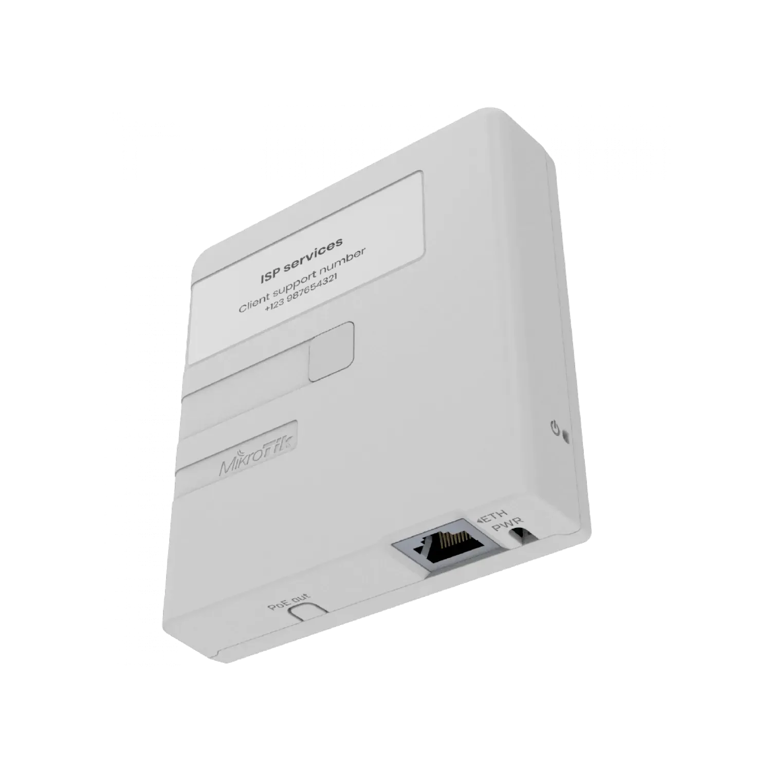 Inyector PoE Pasivo MikroTik GPEN11, 1Gbps, Doble RJ45, Soporte de 12-57V  1