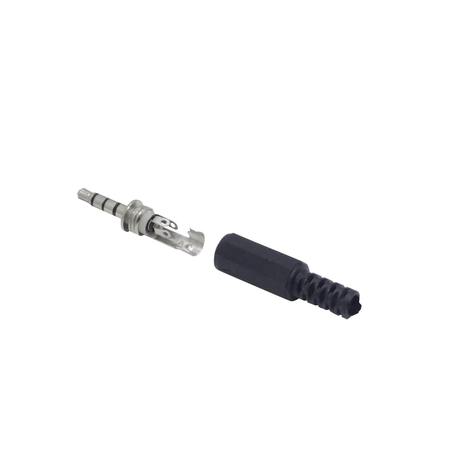 Conector de Audio/Video 3,5mm 4-Pines Macho Soldable Phone 1/8