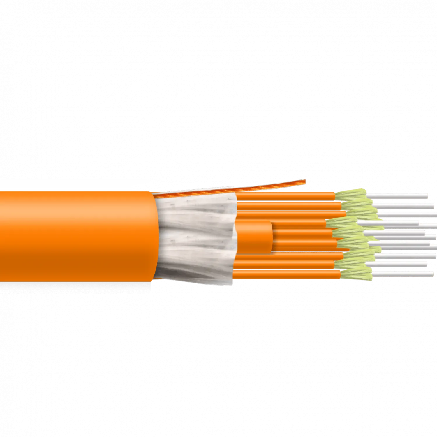Cable de Fibra Óptica Multimodo OM1 12 Fibras 62.5/125µm LSZH Interior - CFMT12 1