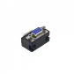 Conector Angular Serial Macho-Hembra DB9 sin-Cable DE-09/HM Vertical-A - Miniatura 1