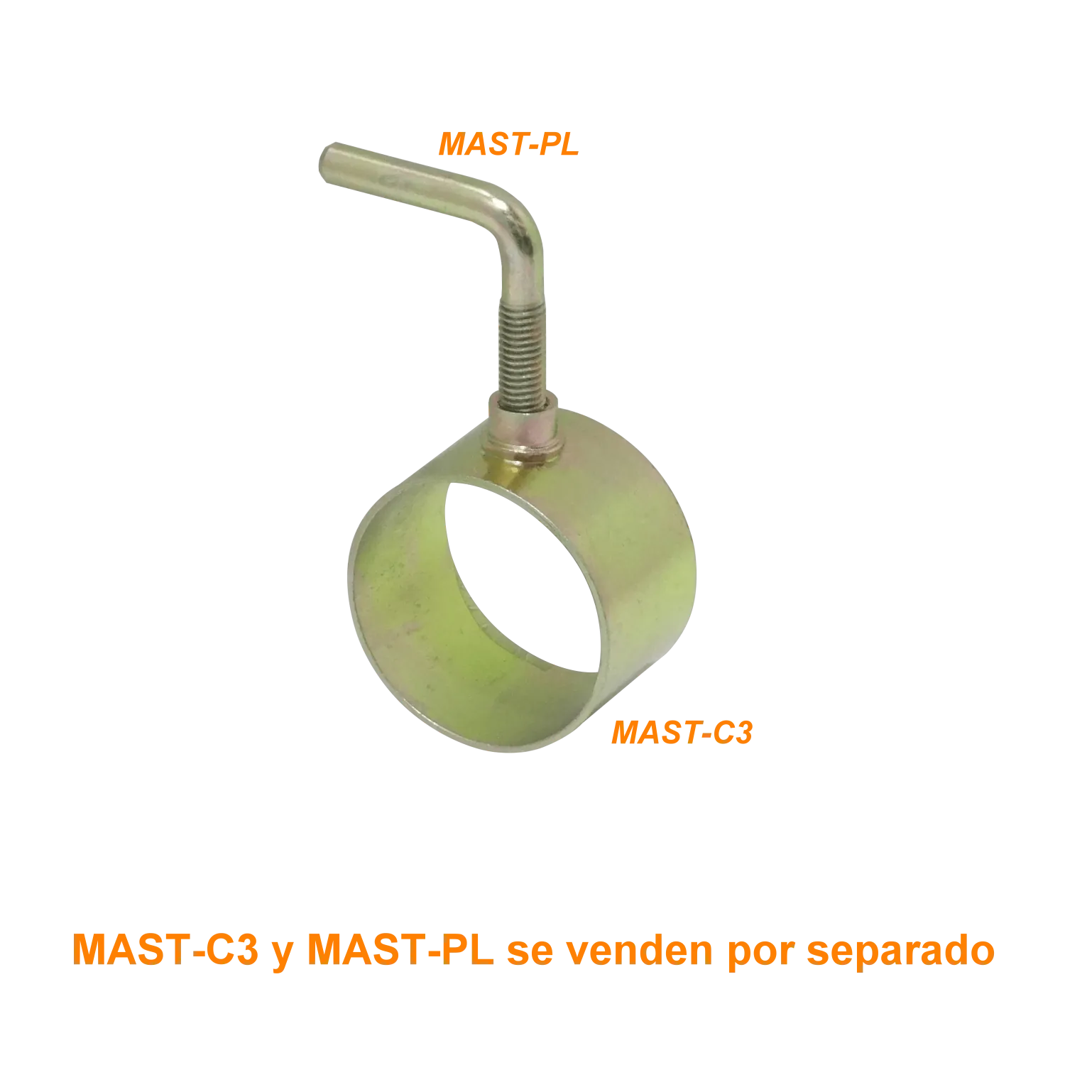Base para tubo de 45mm req/MAST-PL Fijacion Mastil Telescopico 1