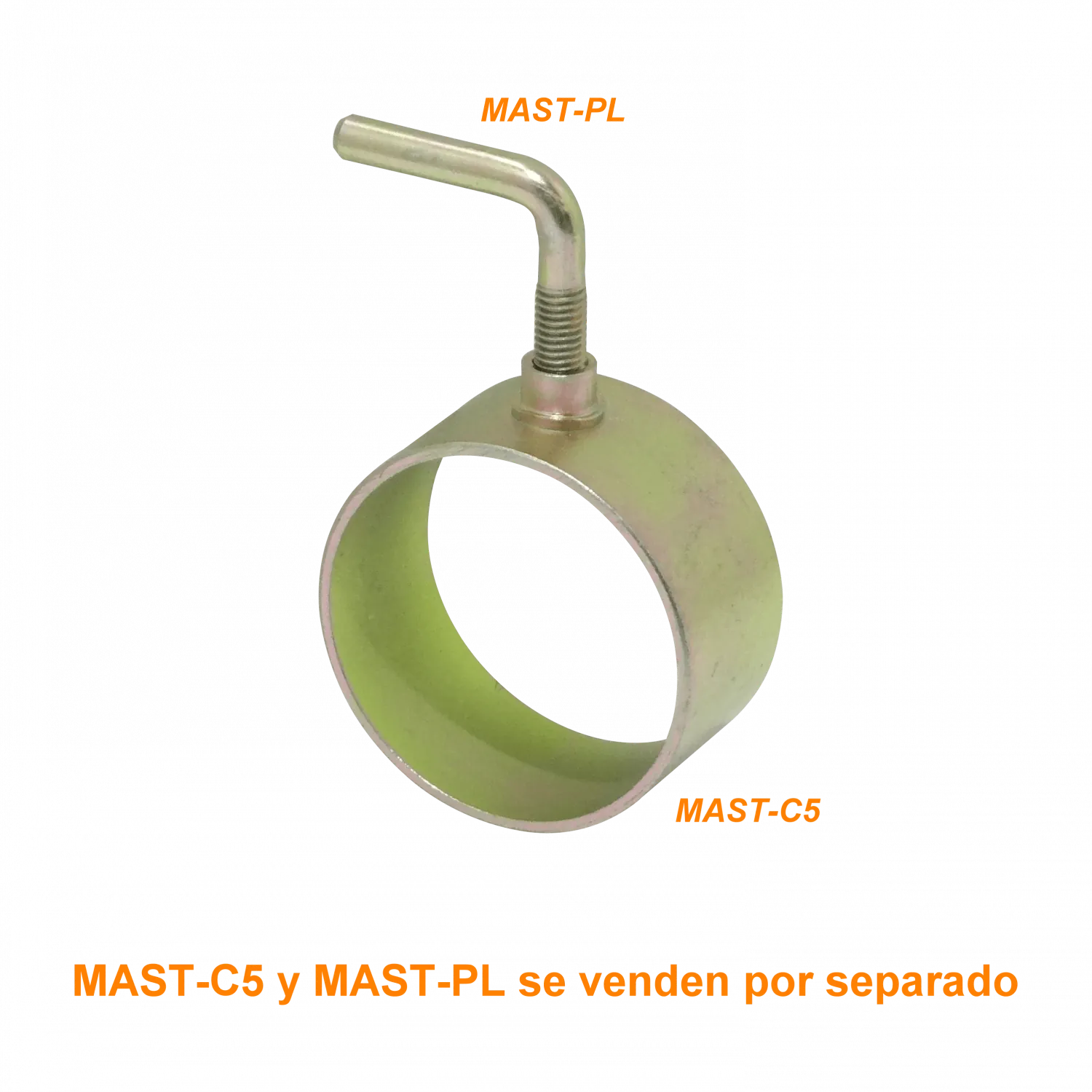 Base para tubo de 58mm req/MAST-PL Fijacion Mastil Telescopico 1
