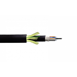 Cable de Fibra Óptica Monomodo 96 Fibras G652D ADSS 14mm Exterior PE - CFSS96
