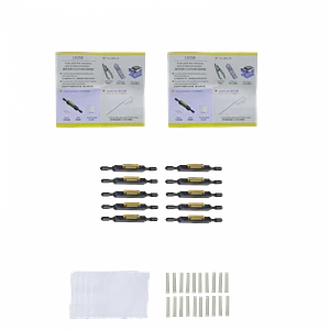 Empalmes Mecanicos p/Fibra Optica 0.25/0.9 MonoModo SM L925B 10-unids 