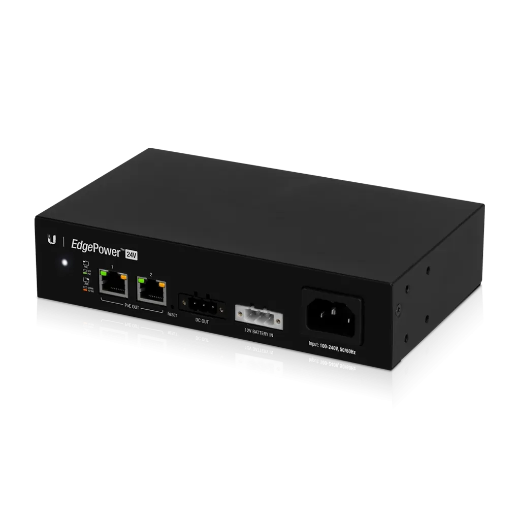 Fuente de Alimentación de 24V y 72W con UPS y PoE, Ubiquiti EdgePower EP-24V-72W 1