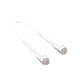 Cable Patch Cat6 Ubiquiti RJ45 Blanco 10cm Compacto - Miniatura 1