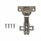 Bisagra Recta Reten 35mm para Mueble inc-4-tornillos Cazoleta - Miniatura 1