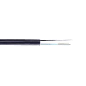 Cable de Fibra Óptica OM3 4 Fibras Multimodo Figura 8 con Portante Metálico para Exterior - CF3804