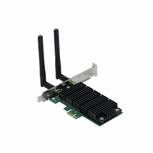 Tarjeta de Red Wi Fi PCIe TP-Link Archer T4E AC1200, Banda Dual 802.11ac, Beamforming, 2×2 MIMO