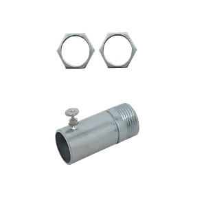 Salida Caja c/Hilo para Conduit Rigido Metalico 16mm Acero Zincado 