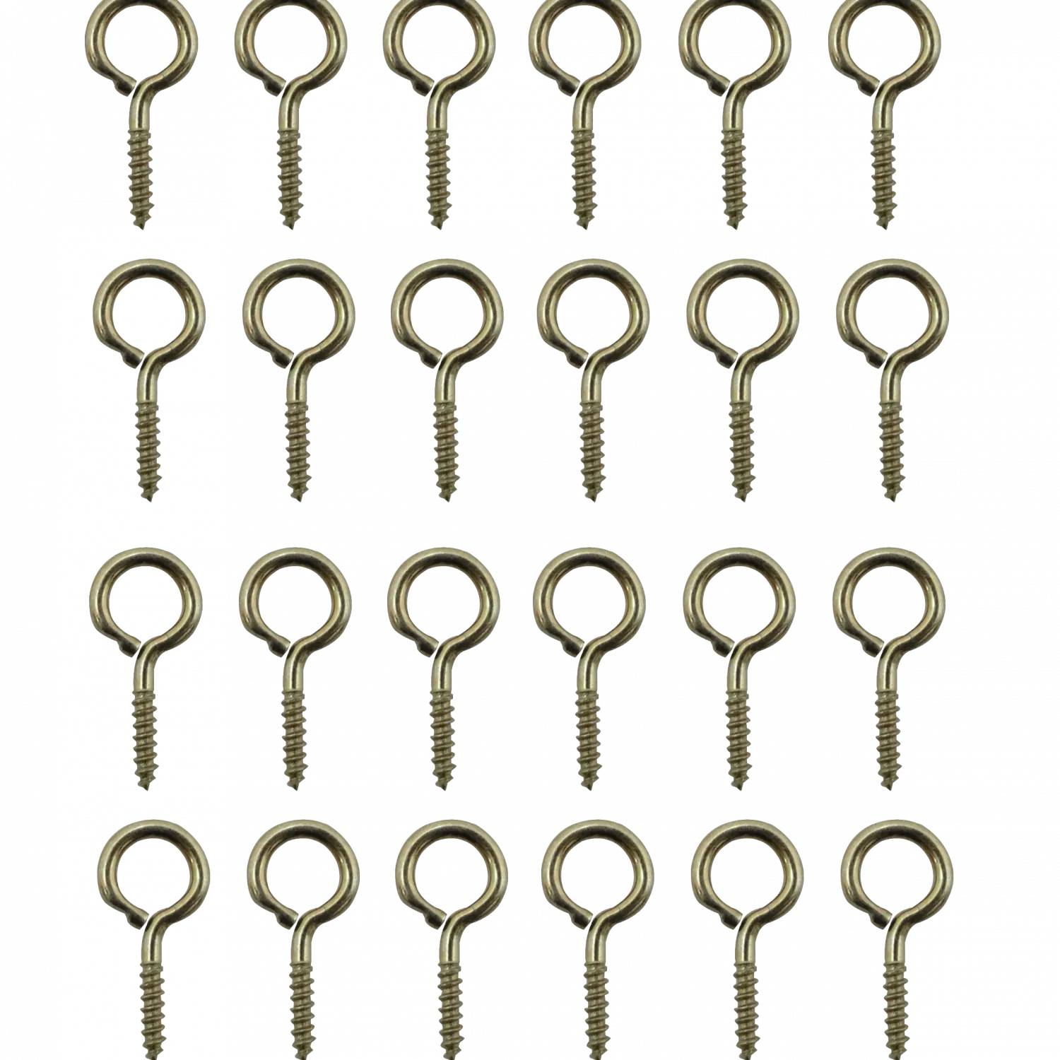 Cancamo-Cerrado 26mm-Largo-Total 24-unids. M2.5 Hilo-2,5x9mm 13mm- 1