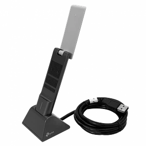 Adaptador USB TP-Link Archer TX20UH Wi-Fi 6 AX1800 con antenas externas y doble banda