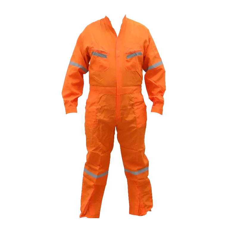 Overol Poplin Cintas-Reflectantes Poliester L Naranjo 46/48 Alt-176cm  1
