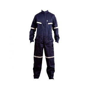 Overol Poplin Cintas-Reflectantes Poliester M Azul 44/46 Alt-172cm 