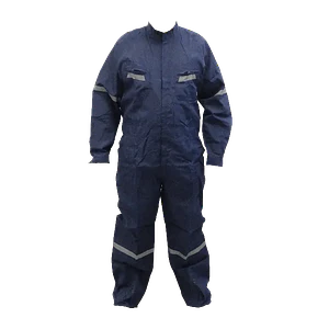 Overol Poplin Cintas-Reflectantes Poliester XXL Azul 50/52 Alt180cm 