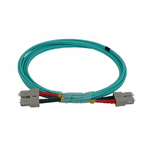  Jumper Fibra 50/125um 3,0mm LSZH 3mt SC-SC OM4 MultiModo MM Duplex