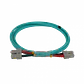  Jumper Fibra 50/125um 3,0mm LSZH 3mt SC-SC OM4 MultiModo MM Duplex - Miniatura 1
