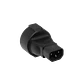 Macho-C14 Schuko-Hembra c/Tierra Adaptador 10A no-Certificado - Miniatura 1