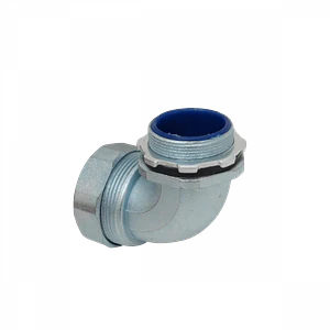 Codo Prensa Estopa para Flexible Aislacion IP65 Metalico 40mm 