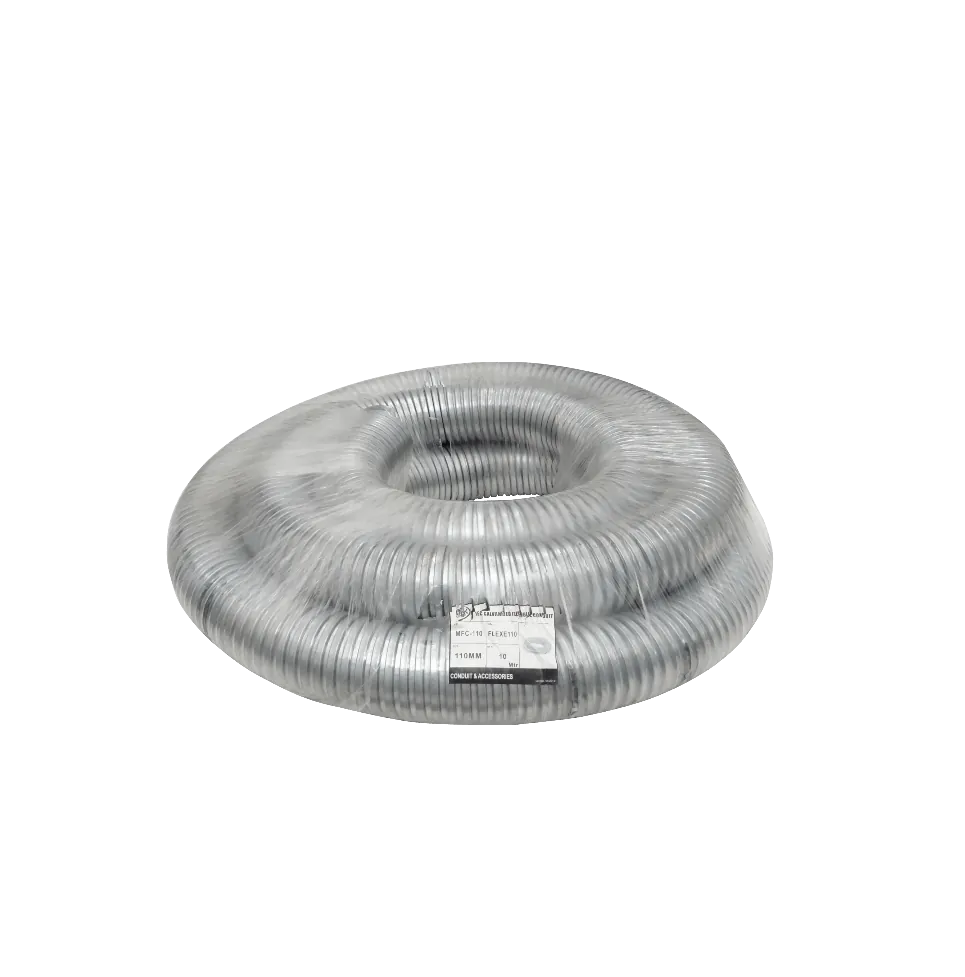 Conduit Flexible Diametros ext/int 110/102 Solo-Metal 110mm Rollo-10mt  1