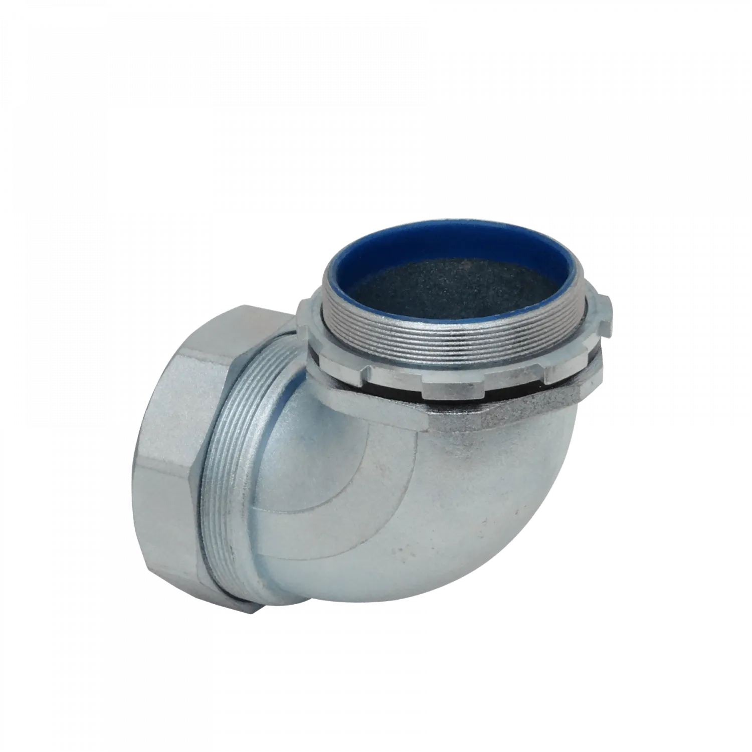 Prensa Estopa para Flexible Aislacion IP65 Metalico 75mm Codo  1