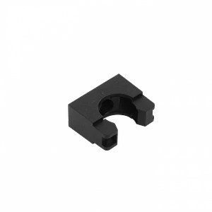 Abrazadera para Conduit Flexible Plastico Negro PA 19mm Soporte 