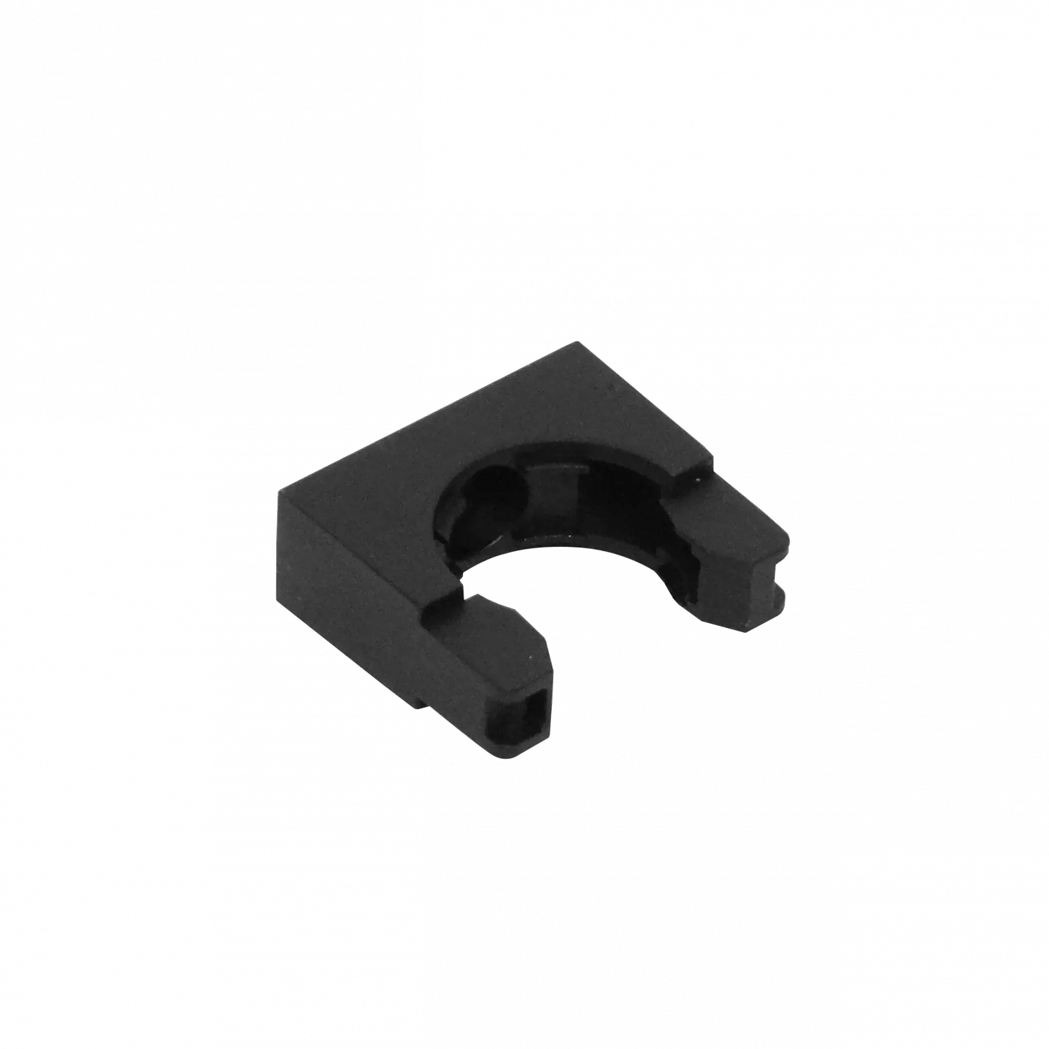 Abrazadera para Conduit Flexible Plastico Negro PA 25mm Soporte  1