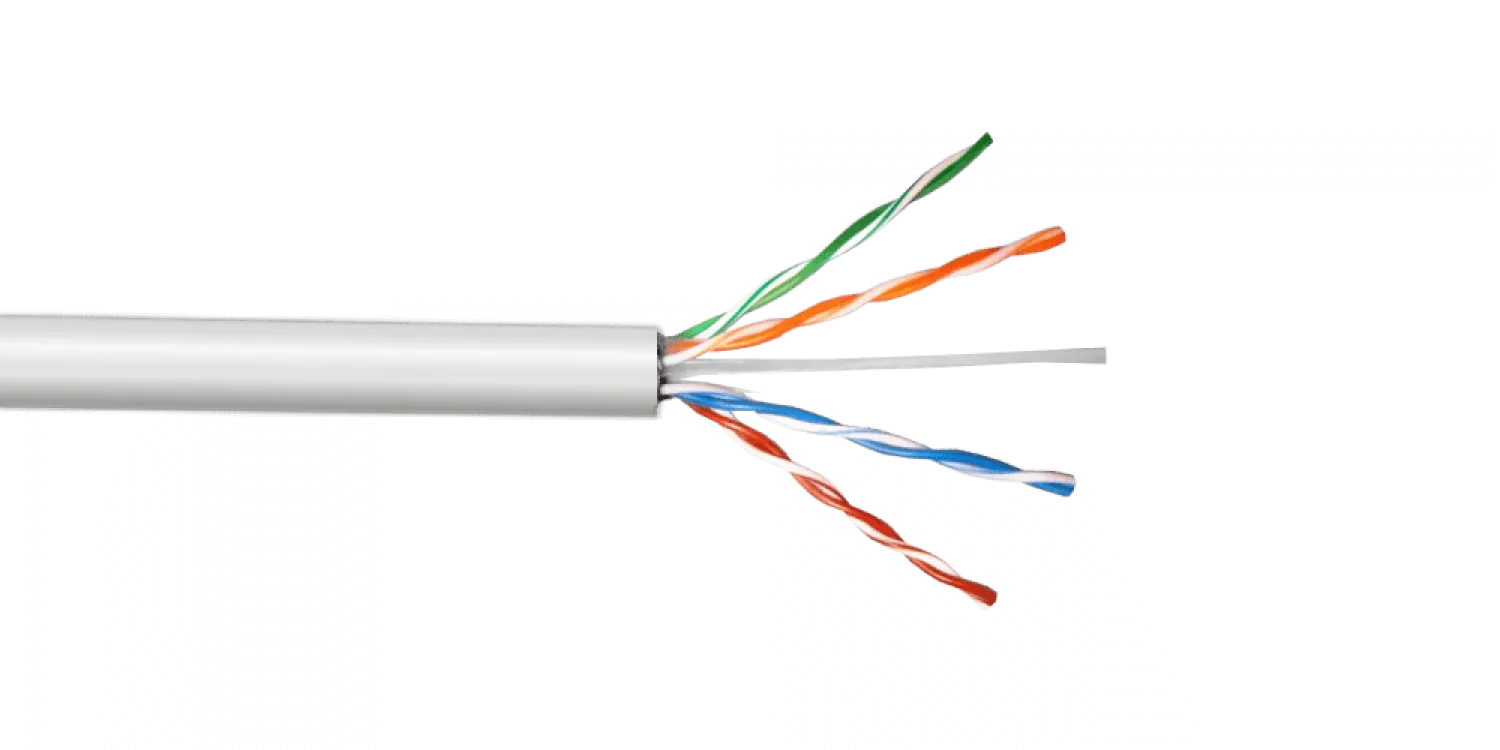 UTP RFuego Cat6 Interior Blanco 305mt 23AWG 600MHz Caja Cable UBIQUITI  1