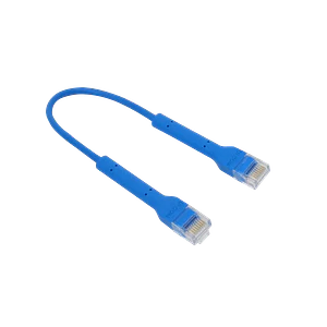 Cable Patch Cat6 Ubiquiti RJ45 Azul 10cm Compacto