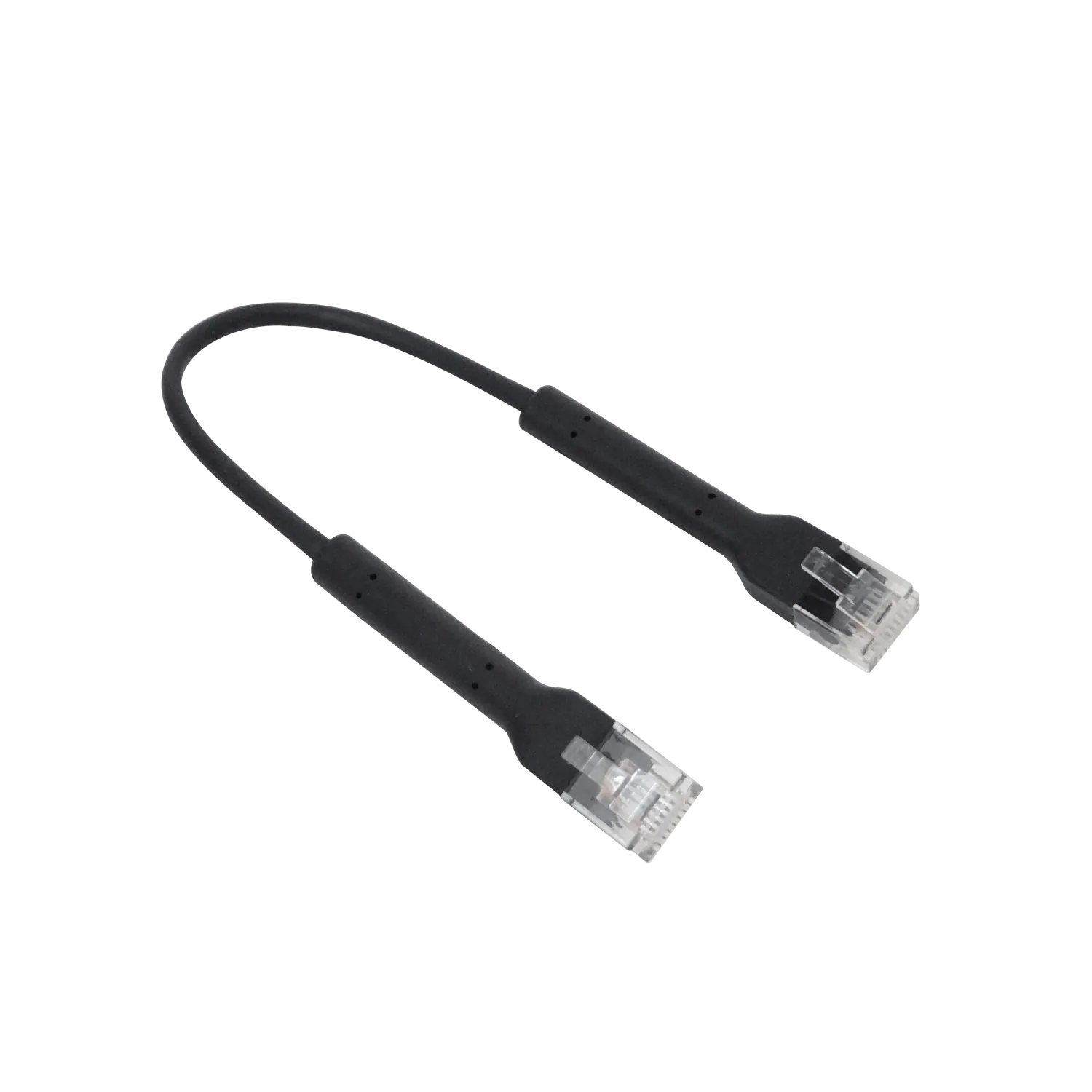 Cable Patch Cat6 Ubiquiti RJ45 Negro 10cm Compacto 1