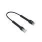 Cable Patch Cat6 Ubiquiti RJ45 Negro 10cm Compacto - Miniatura 1