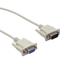 Straight 5,0mt DB9-Hembra-Macho 5mts Cable Directo Serial RS232 DE-09