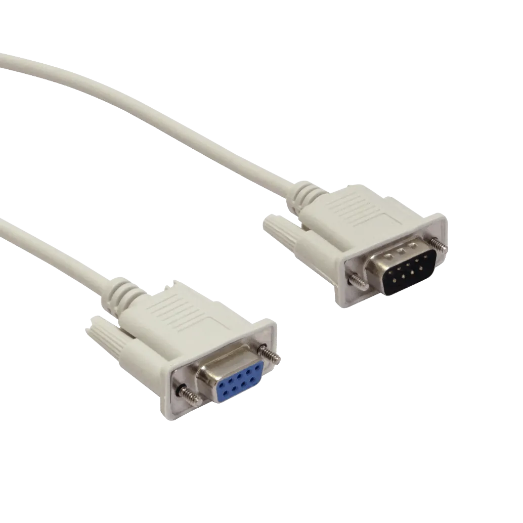 Straight 5,0mt DB9-Hembra-Macho 5mts Cable Directo Serial RS232 DE-09 1