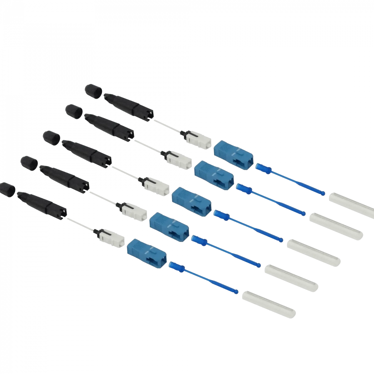 Conectores SC/UPC Monomodo Splice-On para Fusionadora - Paquete de 5 Unidades - CFCS-SPLICE 1