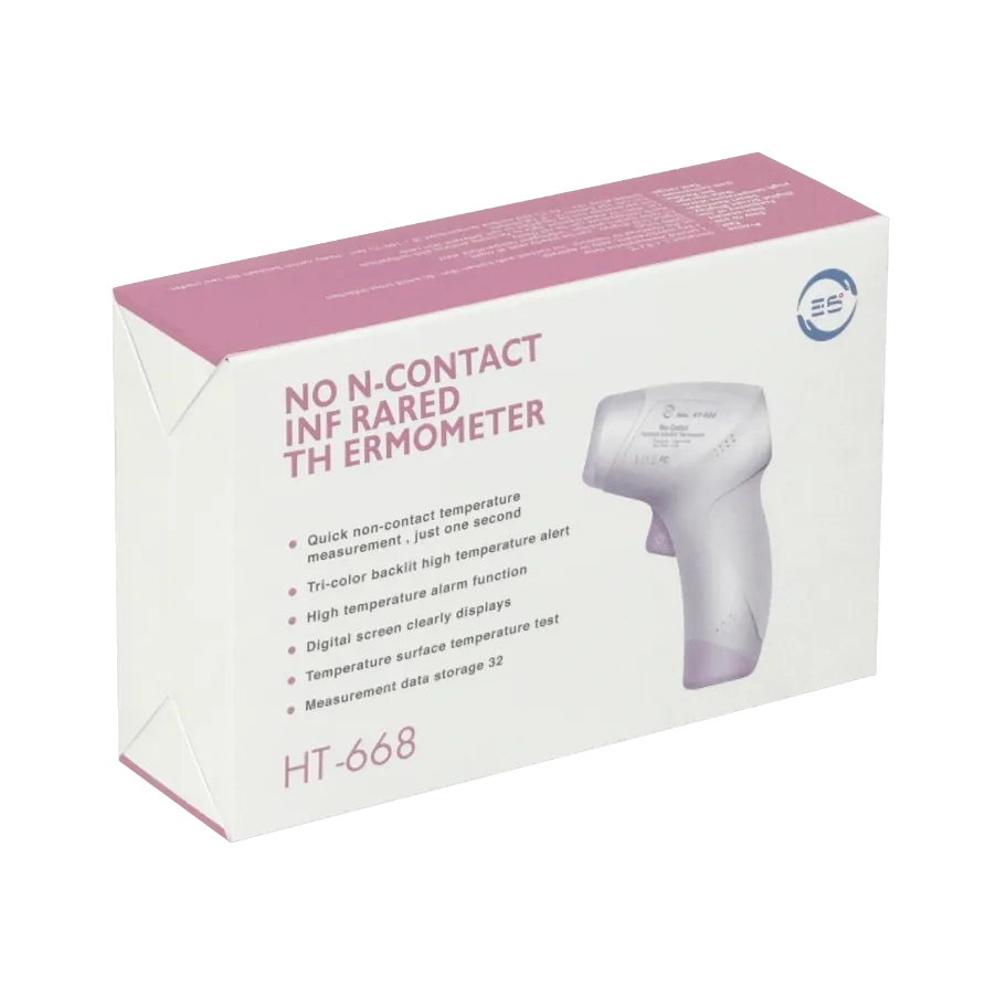 Termometro infrarrojo 5-10cm s/contacto req-2xAA Display-ilum. HT-668 5