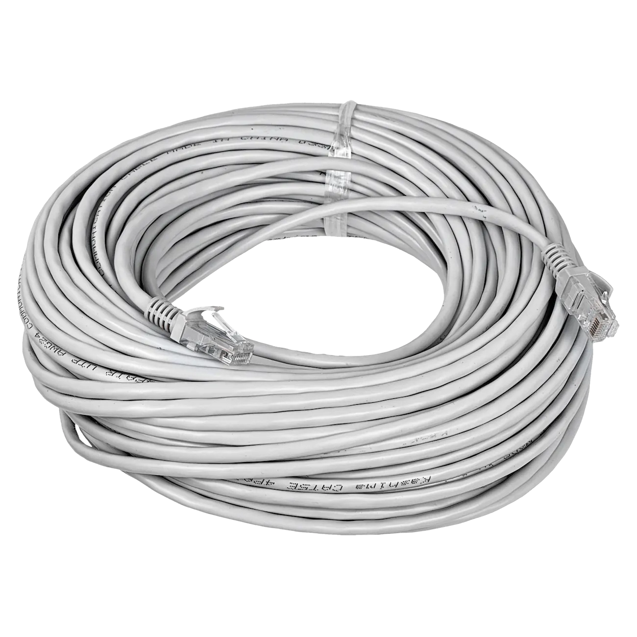Cable Patch Genérico Cat5e 30mt Gris CCA Inyectado 1